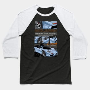 McLaren Racing Car Baseball T-Shirt